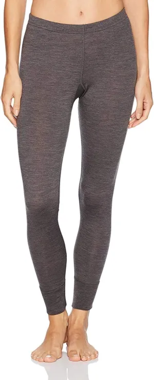 100% Merino Wool Women's Base Layer Bottoms - Thermal Underwear - No Itch Renewable Fabric