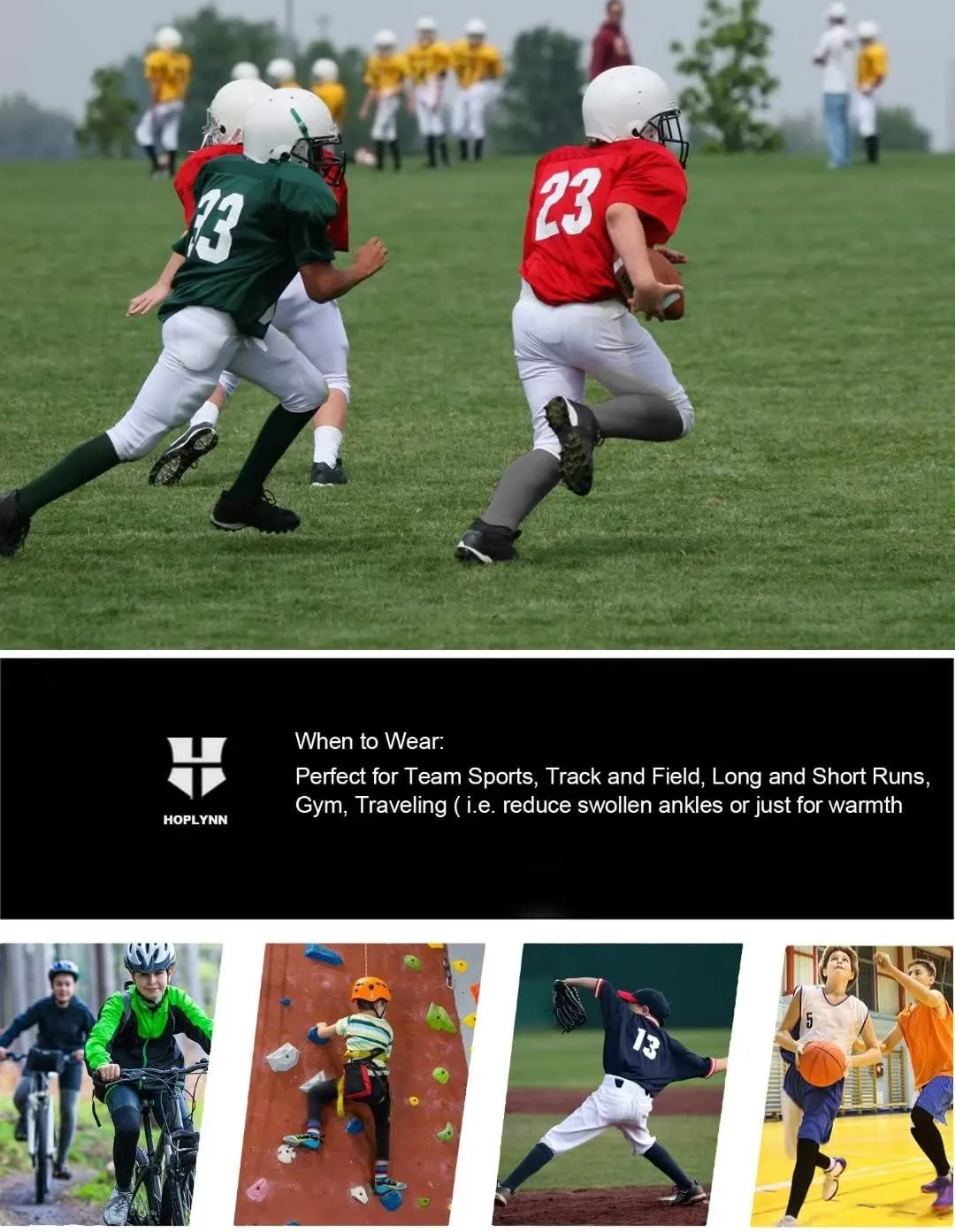 4 Pack Youth Boys Compression Pants Leggings Tights Athletic Base Layer Under Pants Gear for Football Sports