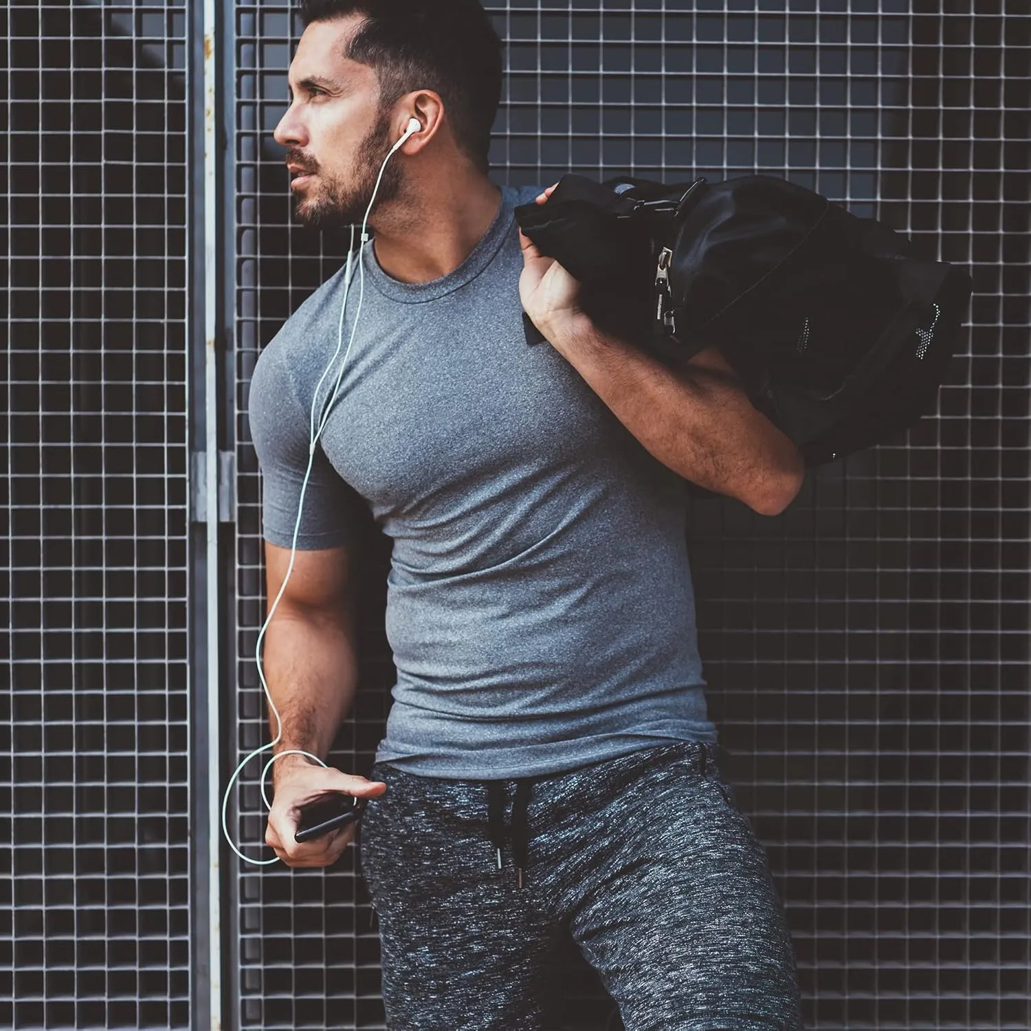 5/7 Pack Workout Shirts for Men Quick Dry Moisture Wicking Mens Gym Shirts Athletic T-Shirts