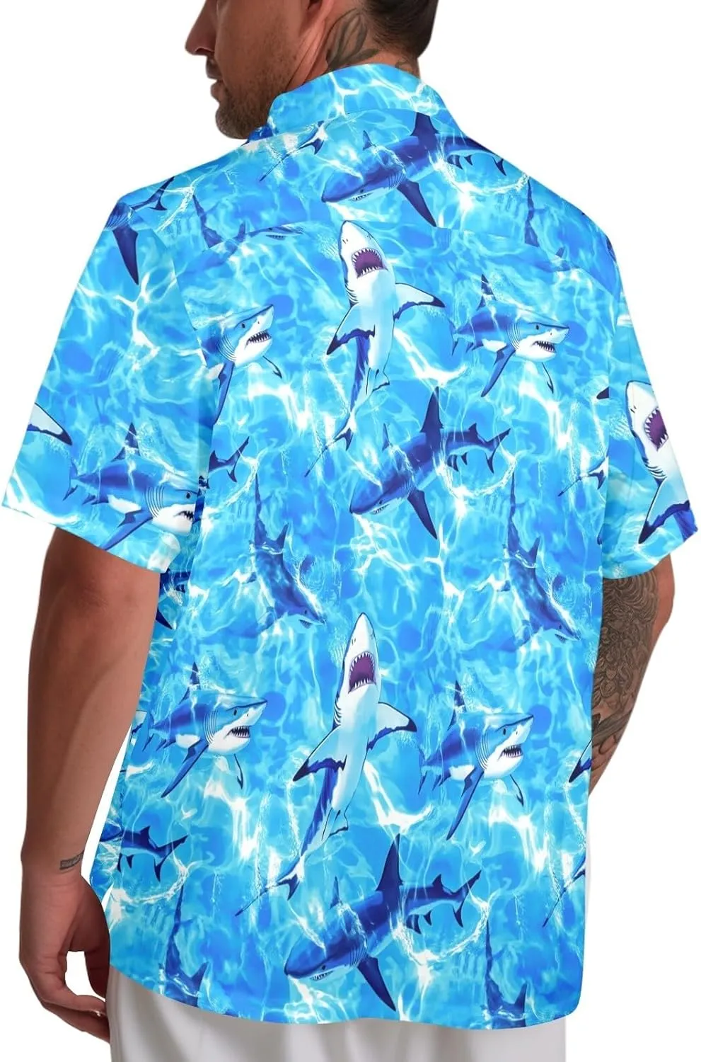 80s 90s Hawaiian Shirts for Men Vintage Button Down Short Sleeve Shirt, 80s Outfit Party Disco Beach Shirts