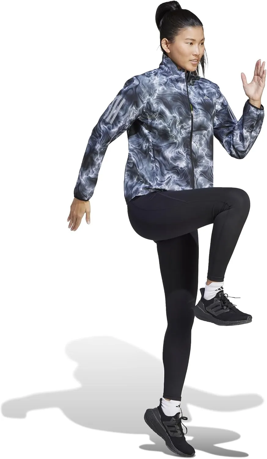 adidas Women's Own The Run All Over Printed Jacket