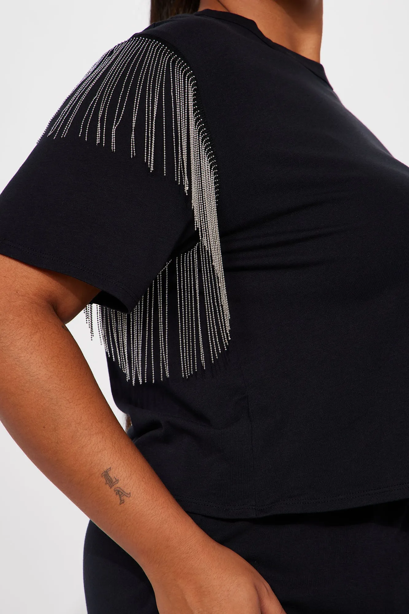 Always Around Short Set - Black