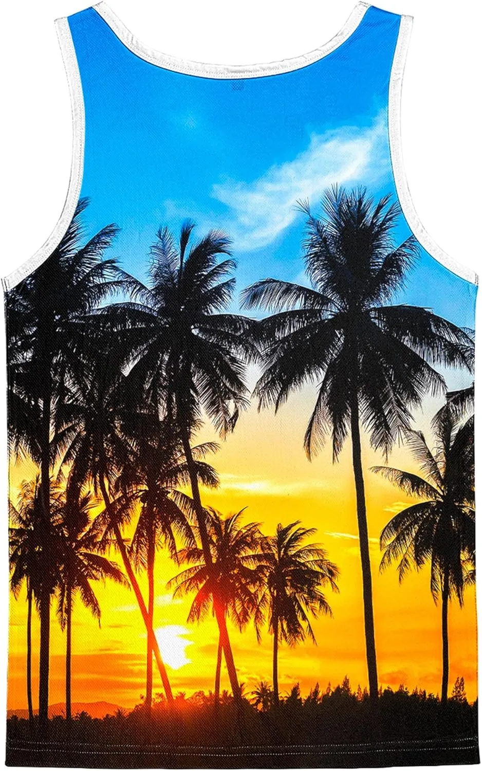 Asylvain 3D Tank Tops for Men Women Cool Design Graphic Sleeveless Shirts Summer Tops