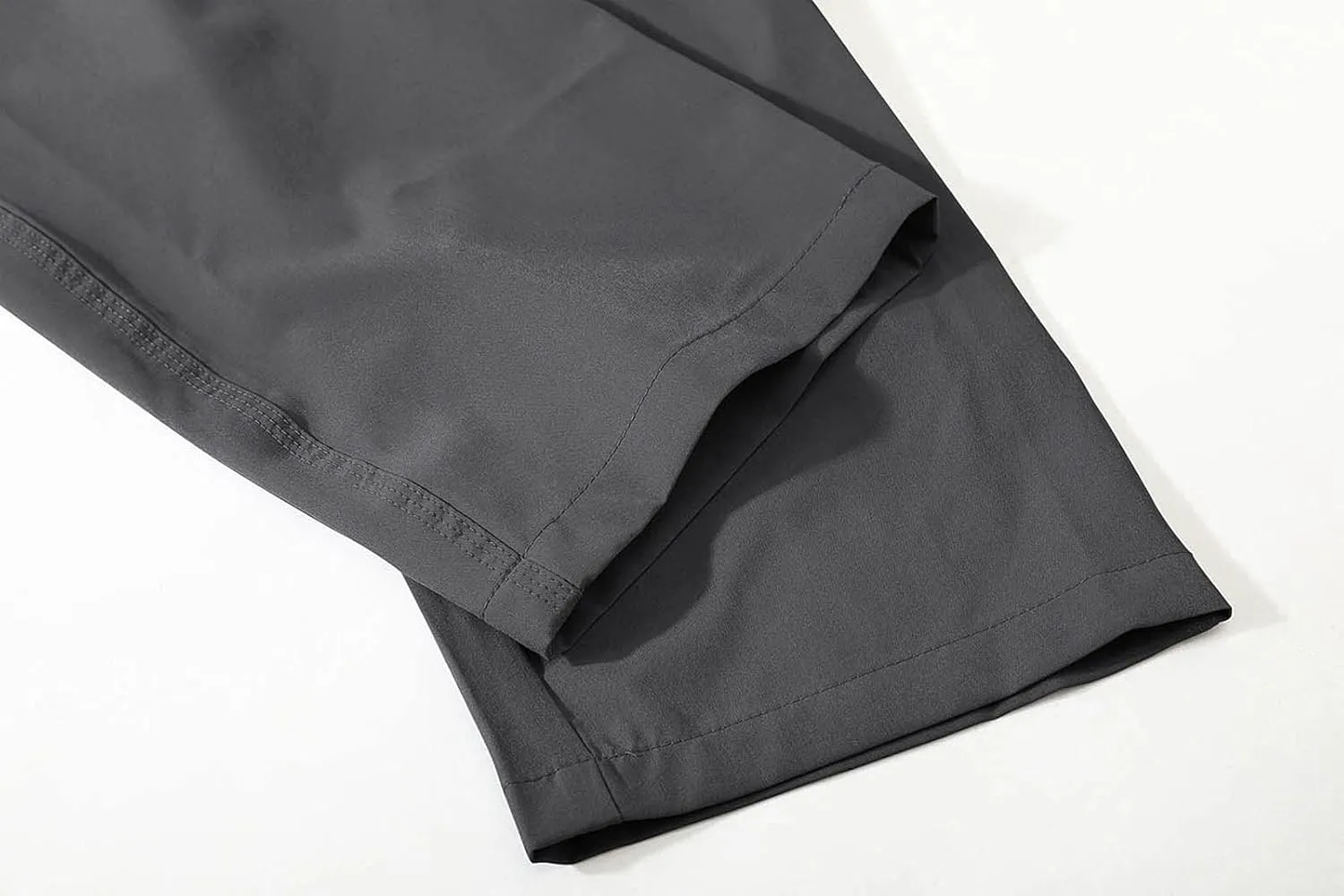 BASUDAM Men's Athletic Pants Thin Lightweight Quick Dry Zipper Pockets Outdoor Sports Pants for Running Jogging Hiking