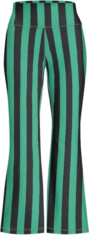 Bell Bottom Leggings for Girls Flare Yoga Pants Casual Summer Breathable Workout Oufit Kids High Waisted Legging