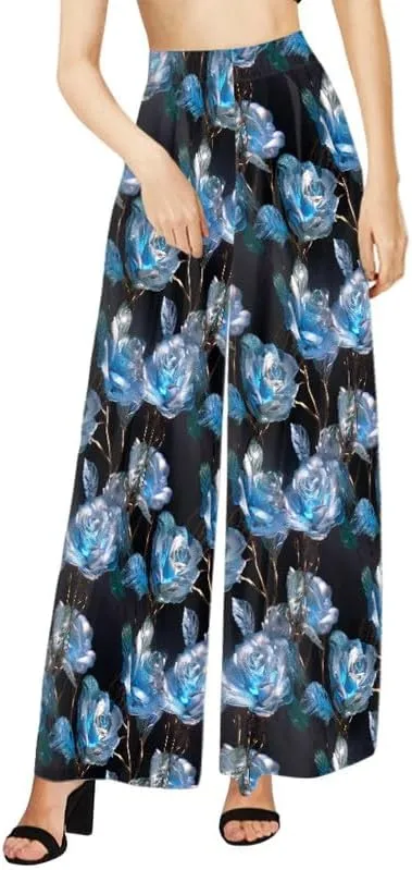 Blood Splatter Women's High Waist Pants Colorful Colorblock Beach Palazzo Long Pant Polka Dot Lounge Pant Trouser