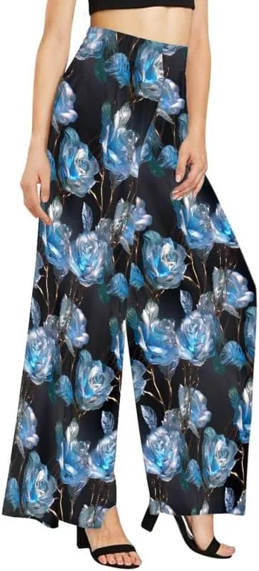 Blood Splatter Women's High Waist Pants Colorful Colorblock Beach Palazzo Long Pant Polka Dot Lounge Pant Trouser