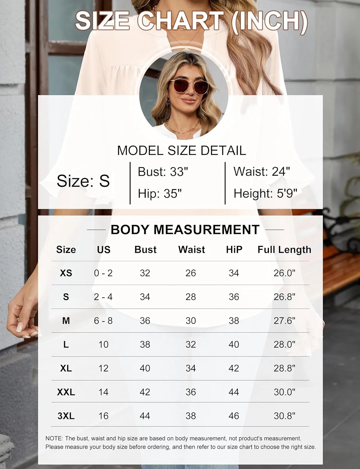 Blooming Jelly Women's Dressy Casual Blouses Business Work Tops Summer Tunic 3/4 Length Sleeve V Neck Shirts Trend Outfits