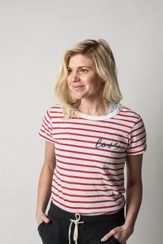 Boat House Apparel - All You Need Is Love Striped Tee