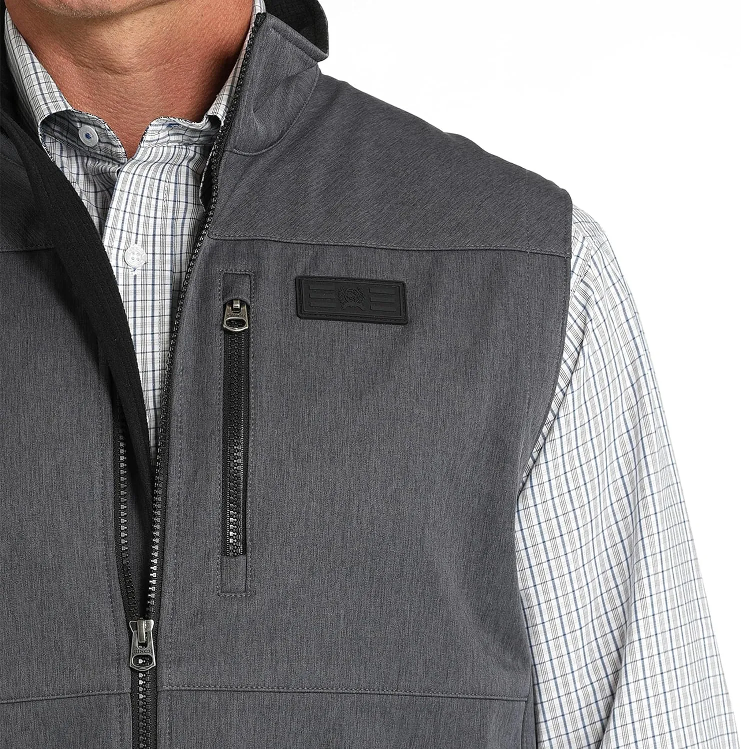 Cinch Men's Bonded Softshell Vest Navy