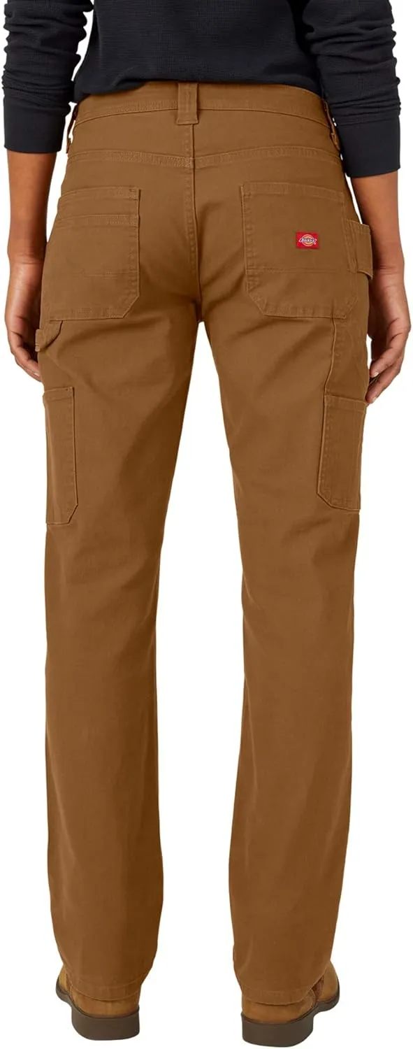 Dickies Women's Relaxed Straight Carpenter Duck Pant