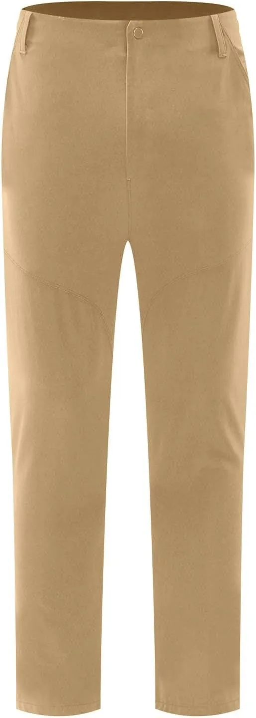 Dress Pants for Men Slim Fit Business Casual Expandable Waist Sweatpants Plus Size Straight Leg Golf Summer Suit Pants