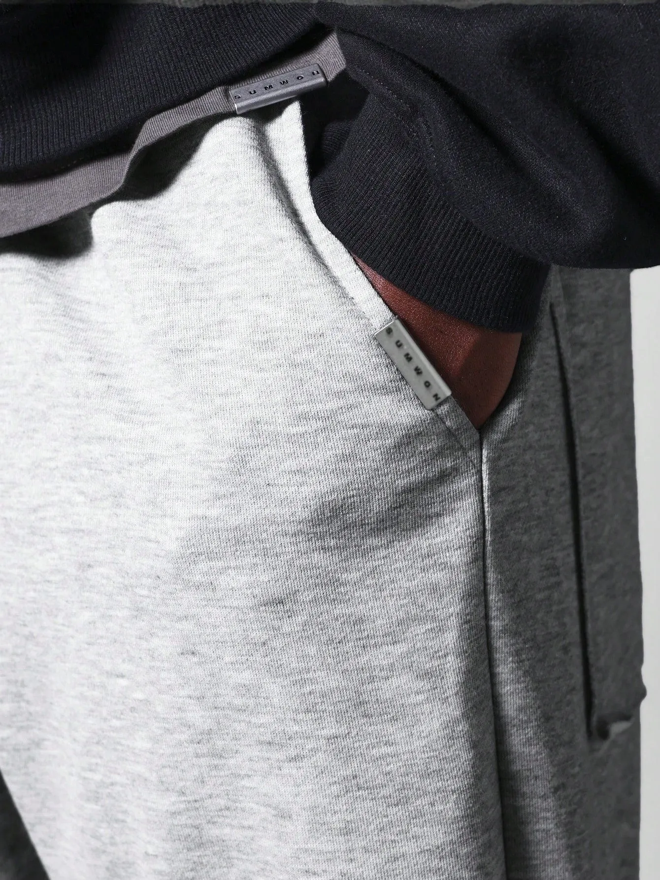 Flare Fit Jogger With Raw Hem