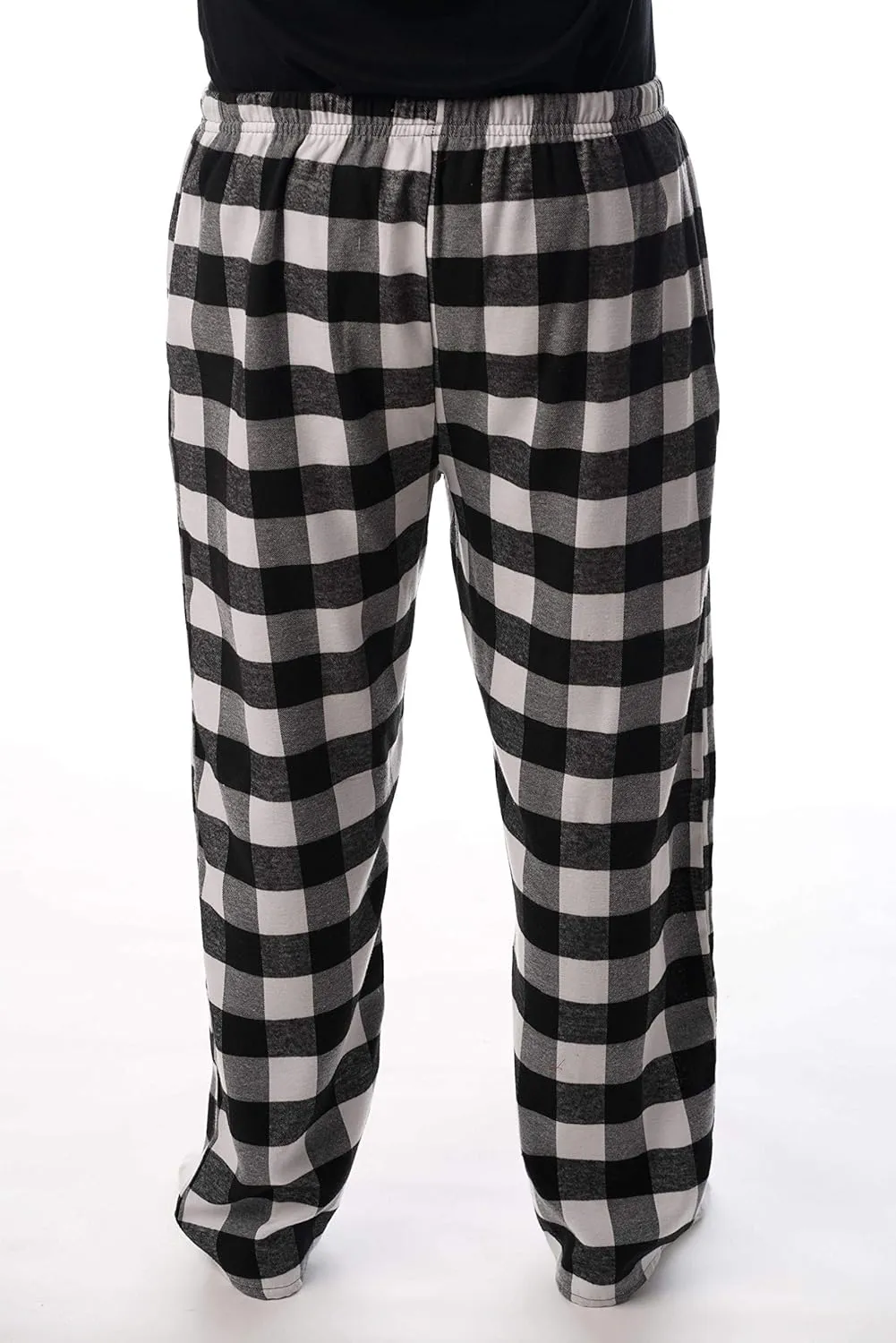 #followme Men's Flannel Pajamas - Plaid Pajama Pants for Men - Lounge & Sleep PJ Bottoms