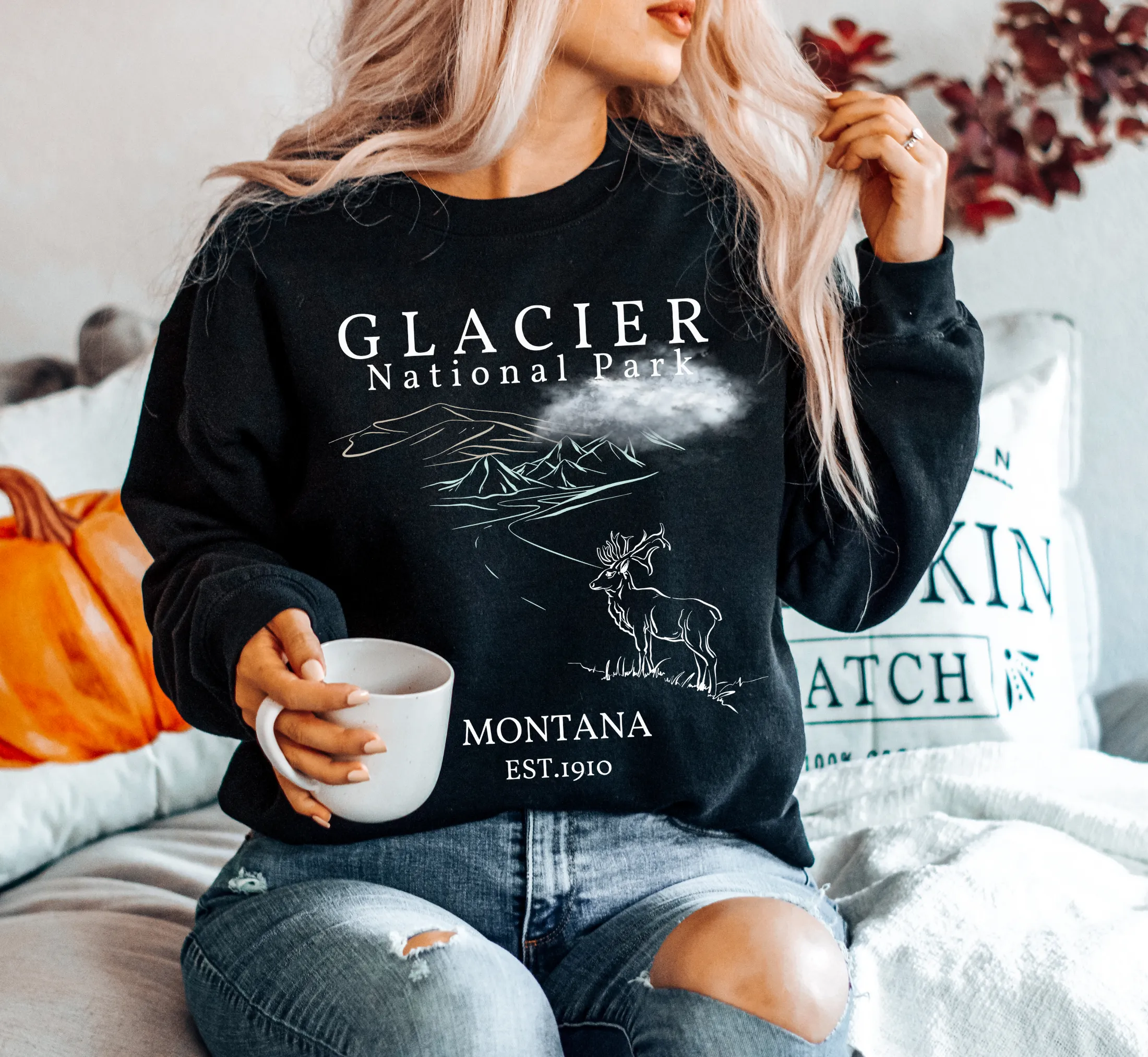 Glacier National Park Sweatshirt