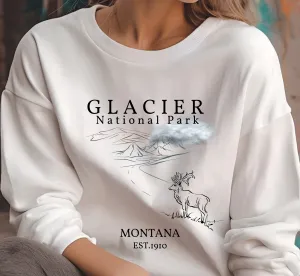 Glacier National Park Sweatshirt