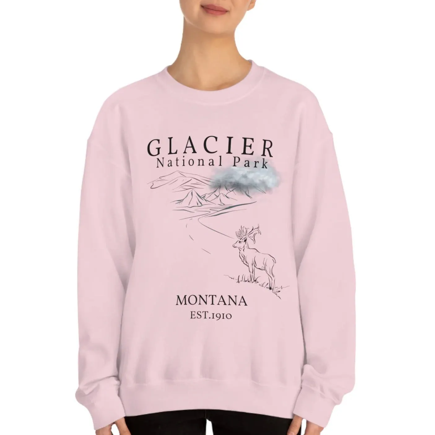 Glacier National Park Sweatshirt