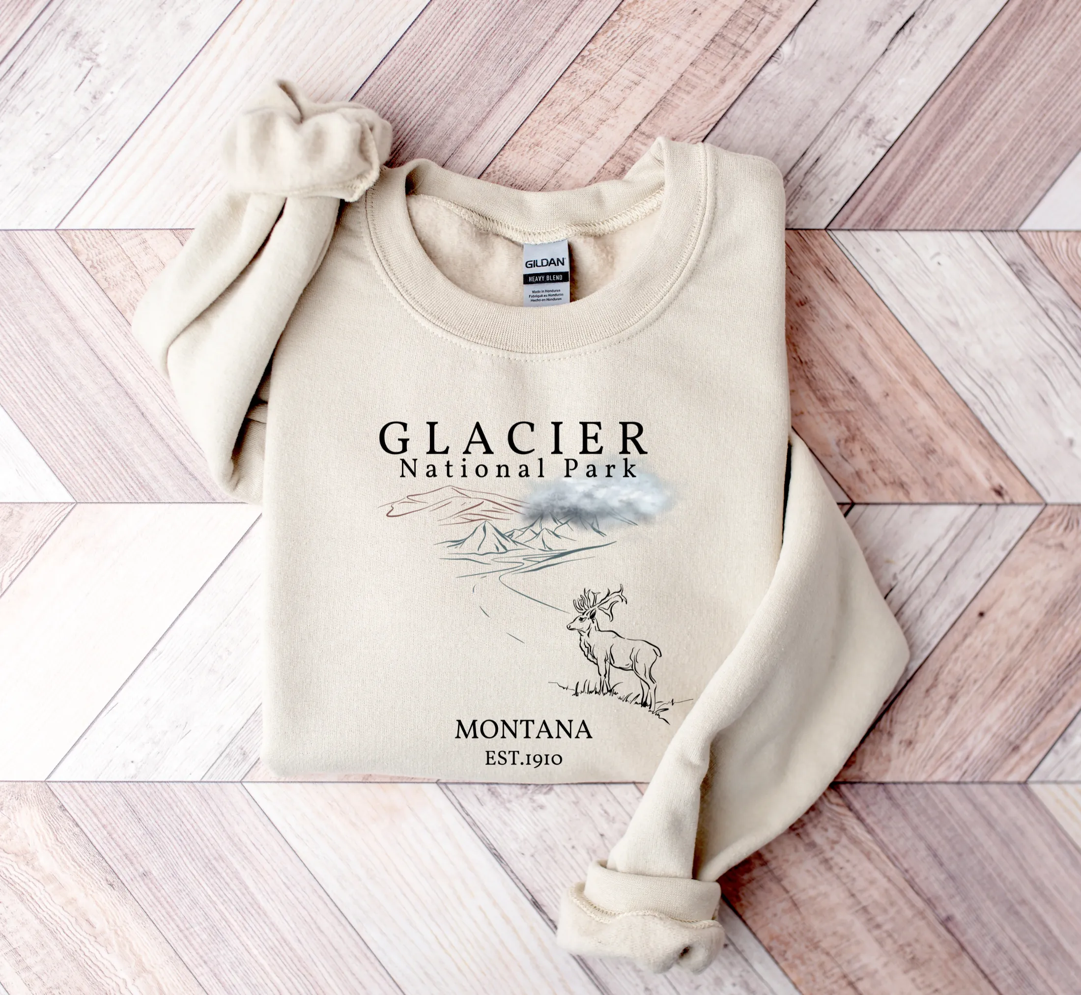 Glacier National Park Sweatshirt