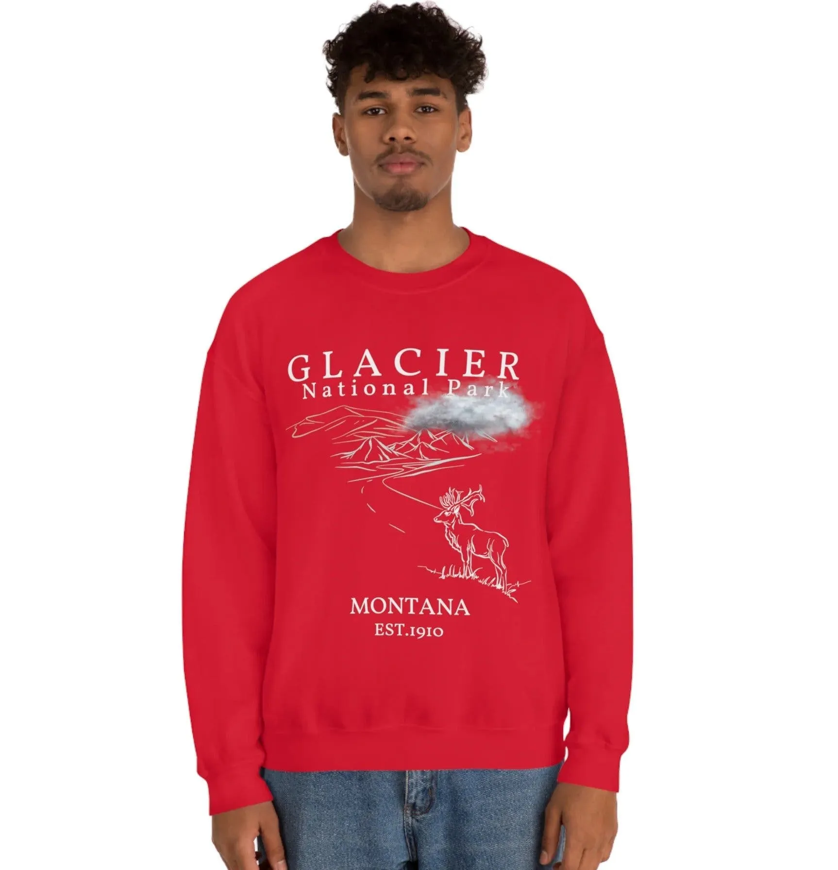 Glacier National Park Sweatshirt