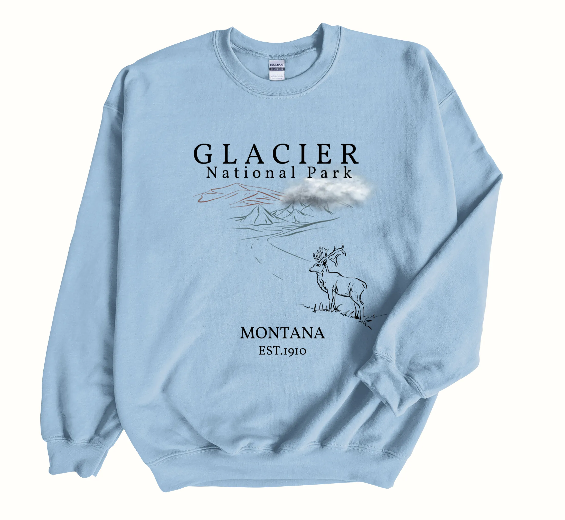 Glacier National Park Sweatshirt