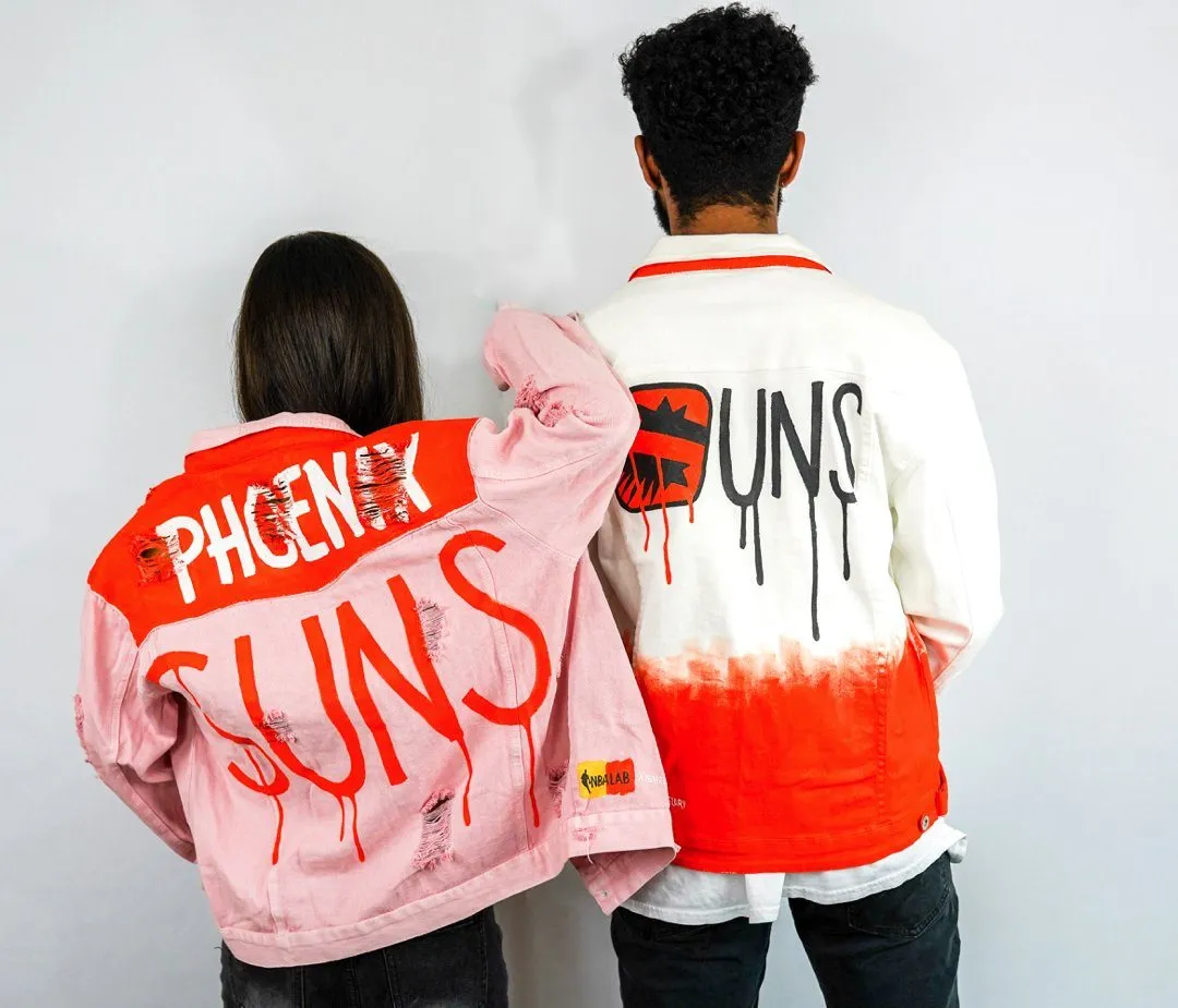 'GO SUNS' DENIM JACKET - WOMEN