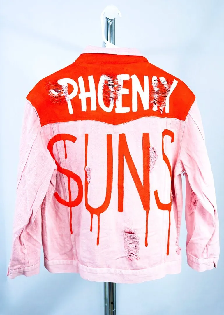 'GO SUNS' DENIM JACKET - WOMEN