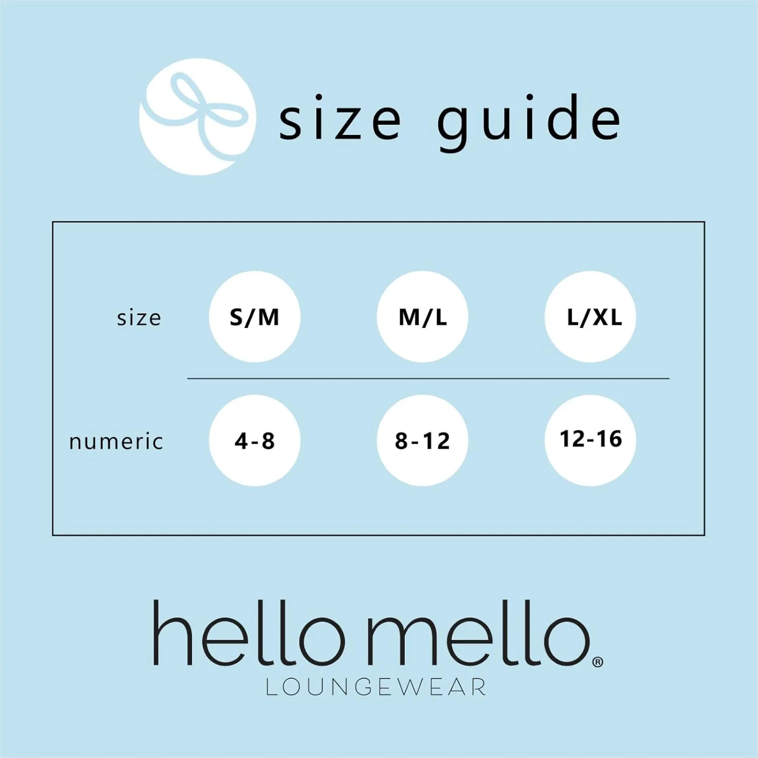 Hello Mello Signature Lounge Pants Womens Soft Pajama Bottoms Elastic Waistband Drawstring Tie