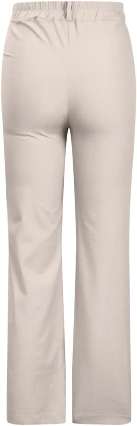 High Waist Pants for Women Business Casual Pants Regular Fit Stretch Pants Straight Leg Trousers with Pockets