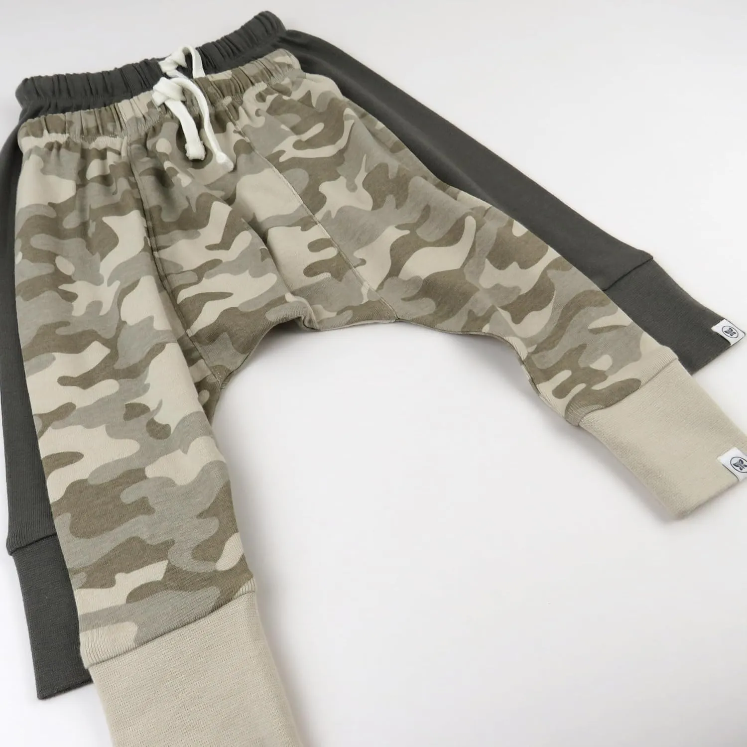 HonestBaby Multipack Honest Pants Joggers Pull on 100% Organic Cotton for Infant Baby and Toddler, Boys, Girls, Unisex
