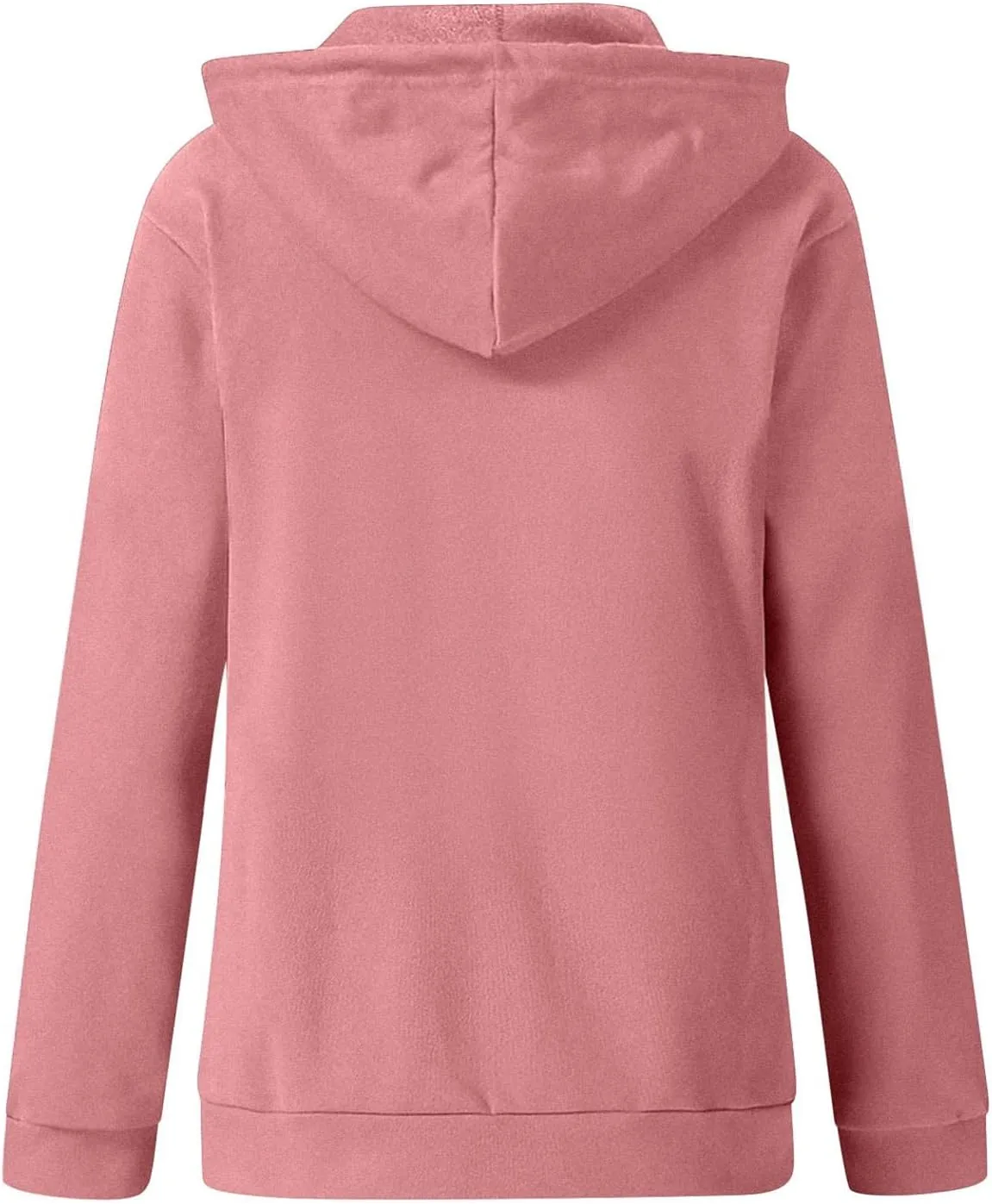Hoodies for Women Pullover Color Block Pocket Casual Long Sleeve V Neck Sweatshirts Hooded Tops Shirts Outwear