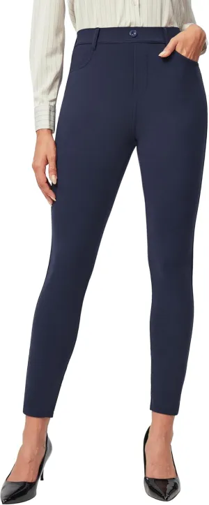 IUGA Stretchy Work Pants for Women Pull on Dress Pants for Women High Waitsted Business Casual Pants with 2 Pockets