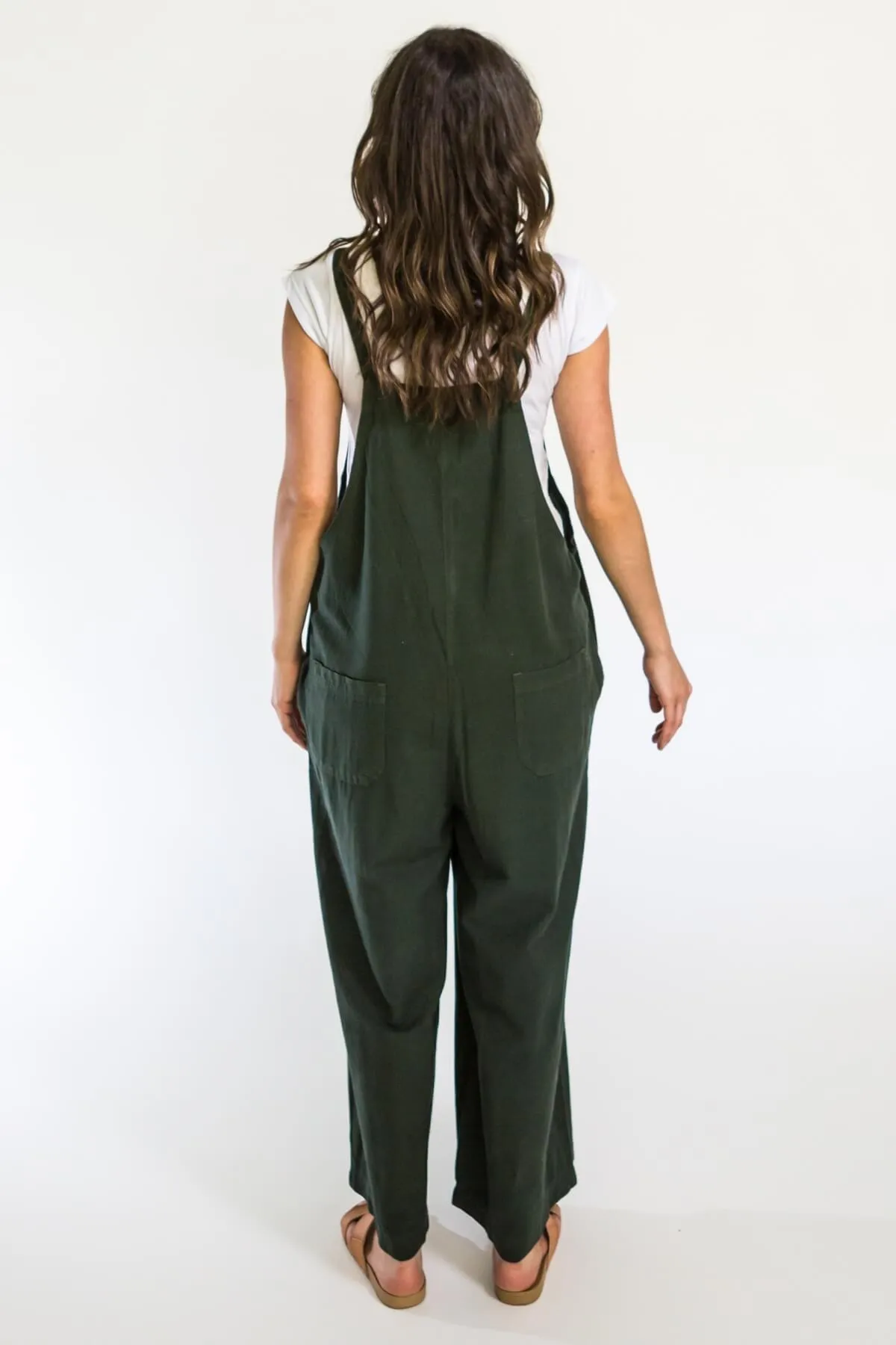 Juanita Overalls | Long - Green