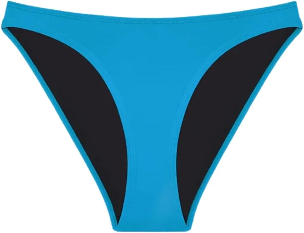KNIX Kt Teen Period Swim Bikini Bottom - Period Swimwear for Teens - Black