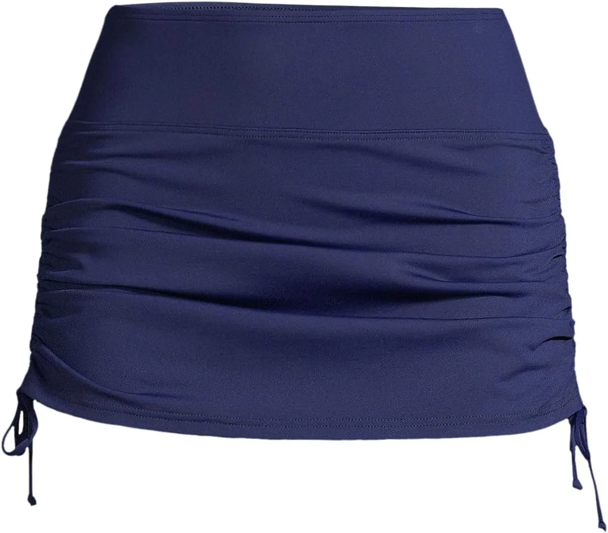 Lands' End Women's Plus Size Adjustable Swim Skirt