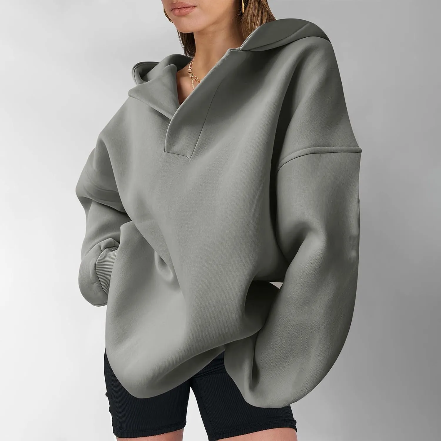 Lastesso Fall Fashion for Women 2024 Trendy Long Sleeve Hoodie Sweatshirt Oversized Comfort Pullover Preppy Clothes
