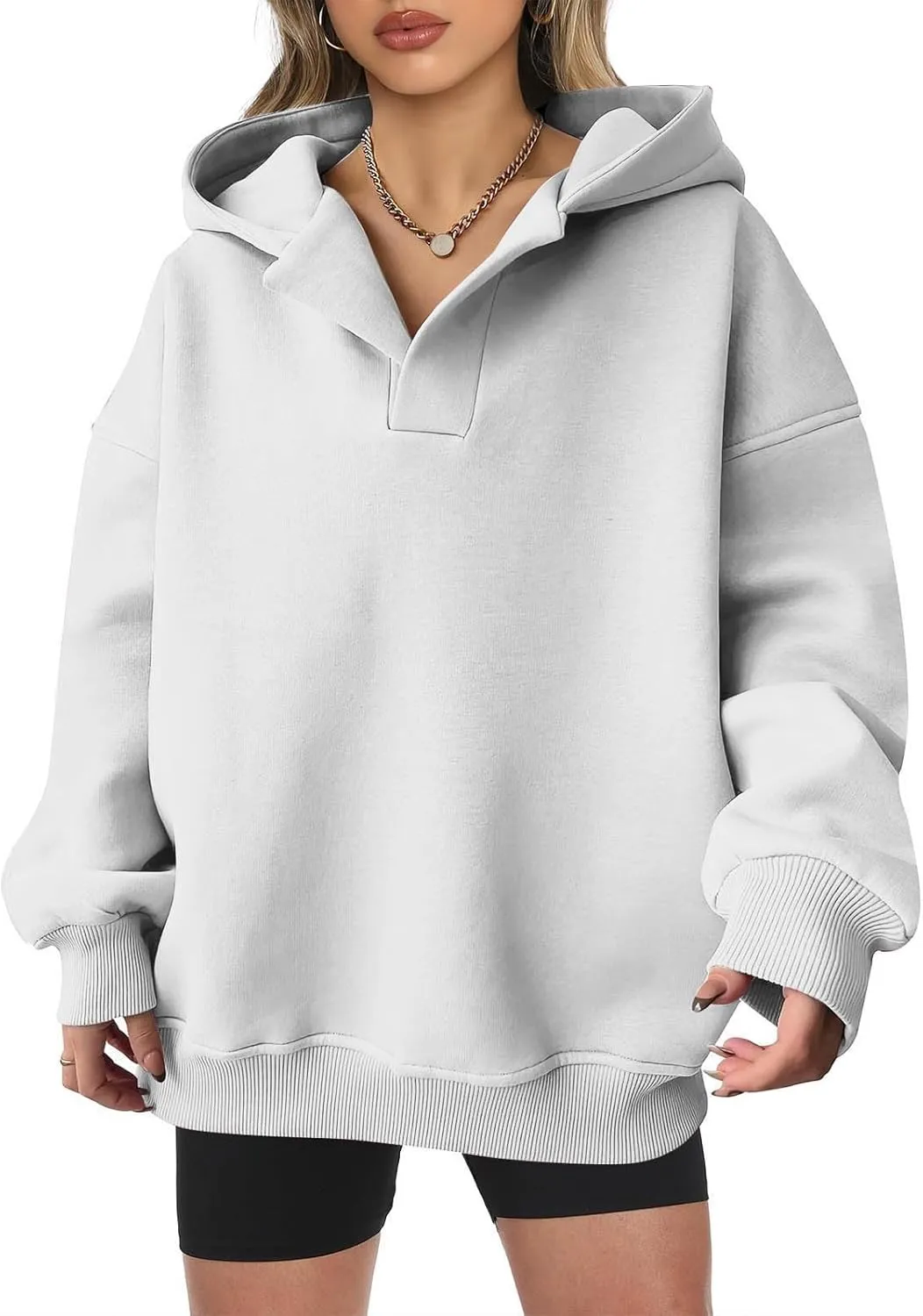 Lastesso Fall Fashion for Women 2024 Trendy Long Sleeve Hoodie Sweatshirt Oversized Comfort Pullover Preppy Clothes