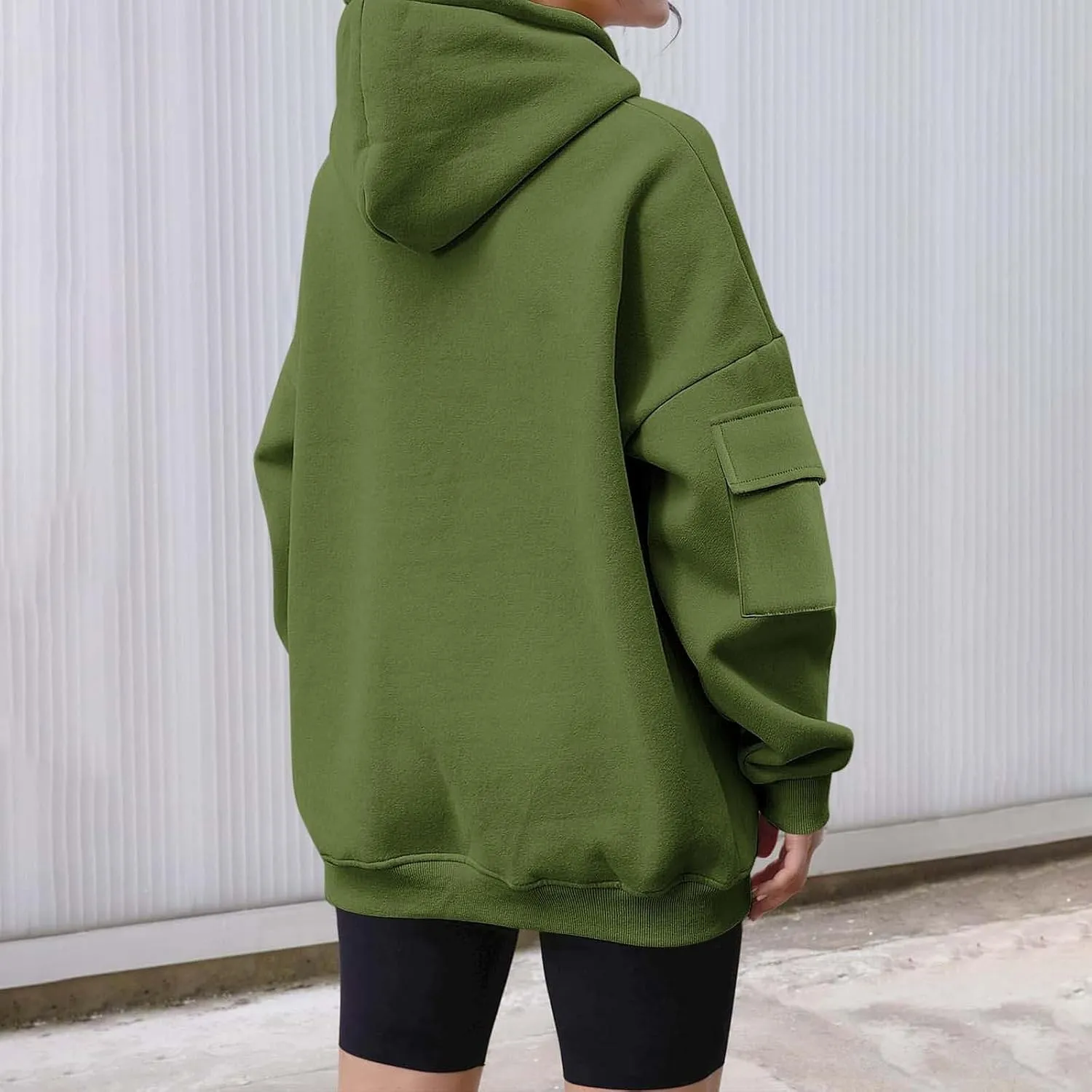 Lastesso Oversized Sweatshirt for Women Relaxed Fit Pullover Hoodies Cozy Long Sleeve Fall Basic Fall Outfits Loose Hoodie