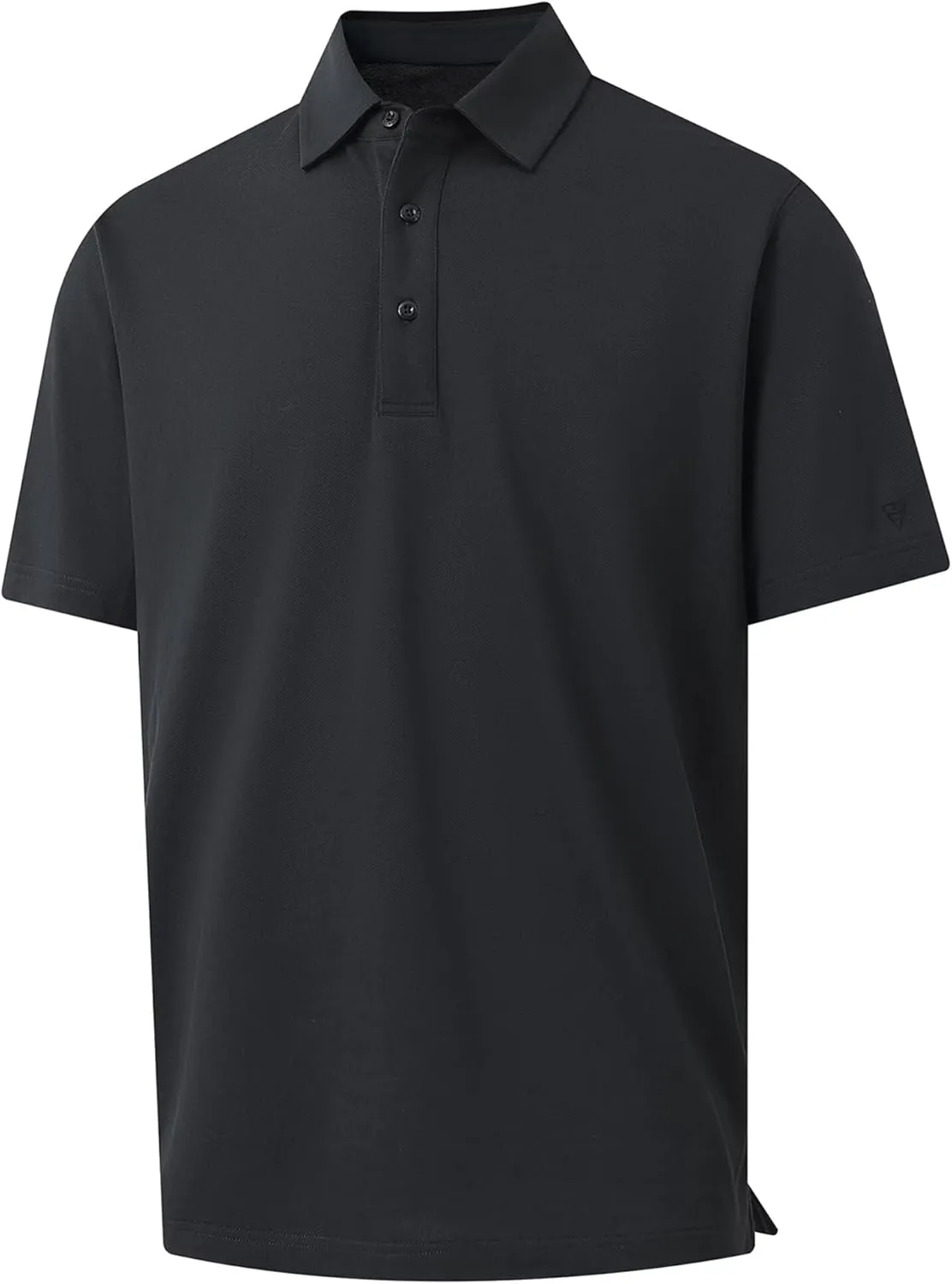 M MAELREG Golf Shirts for Men Pique Solid Performance Moisture Wicking Lightweight Collared Mens Polo Shirts Short Sleeve