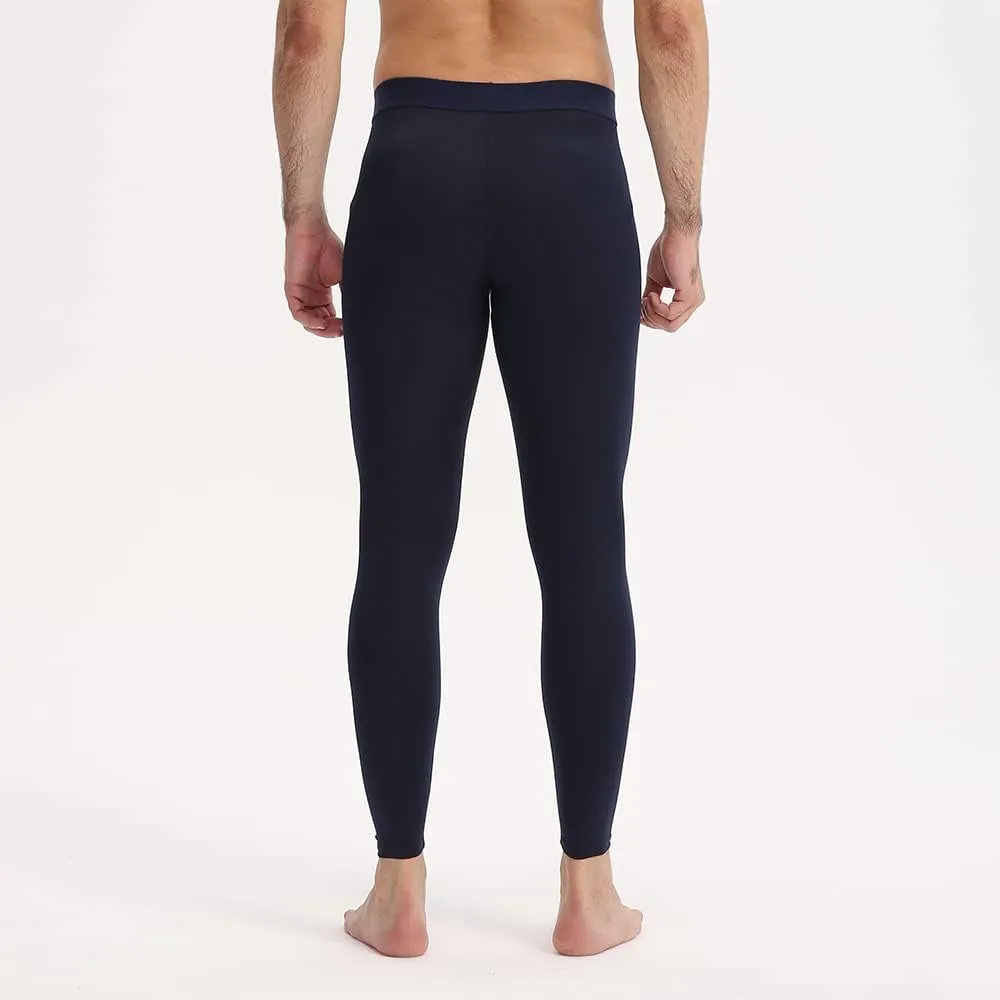 Men Compression Pants Football Basketball Leggings Spandex Tights for Active Athletic Workout Running Cool Dry