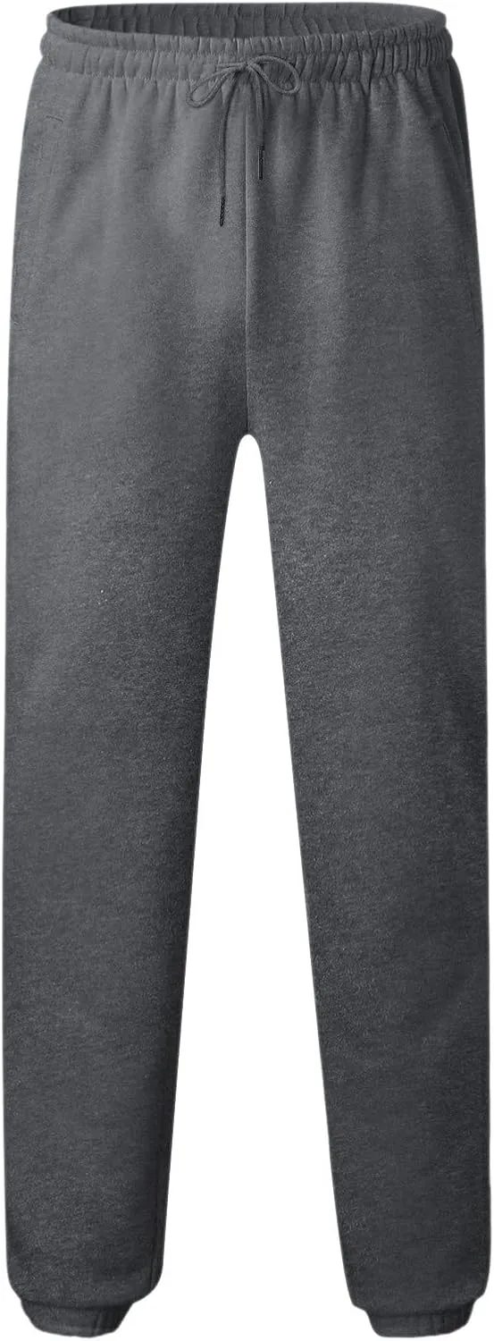 Mens Autumn and Winter High Street Fashion Leisure Pants Loose Sports Running Trousers Solid Color Lace Up Joggers