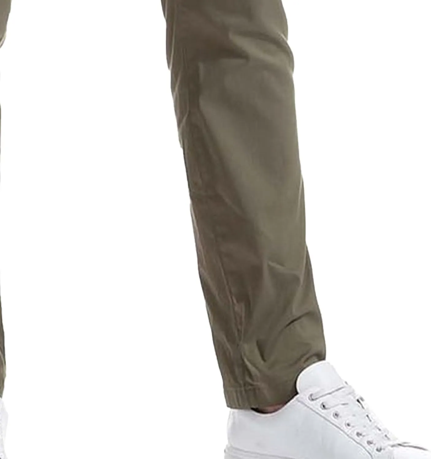 Men's Slim Fit Chino Pants Fashion Comfort Stretch Cotton Casual Pants Stylish Tapered Trousers