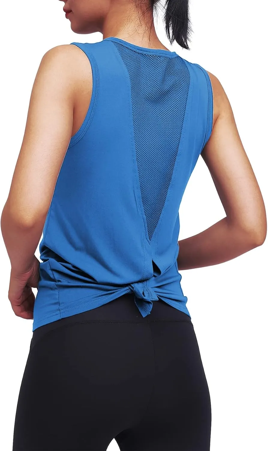Mippo Workout Tops for Women Yoga Tank Tops Muscle Tank Athletic Shirs Workout Clothes