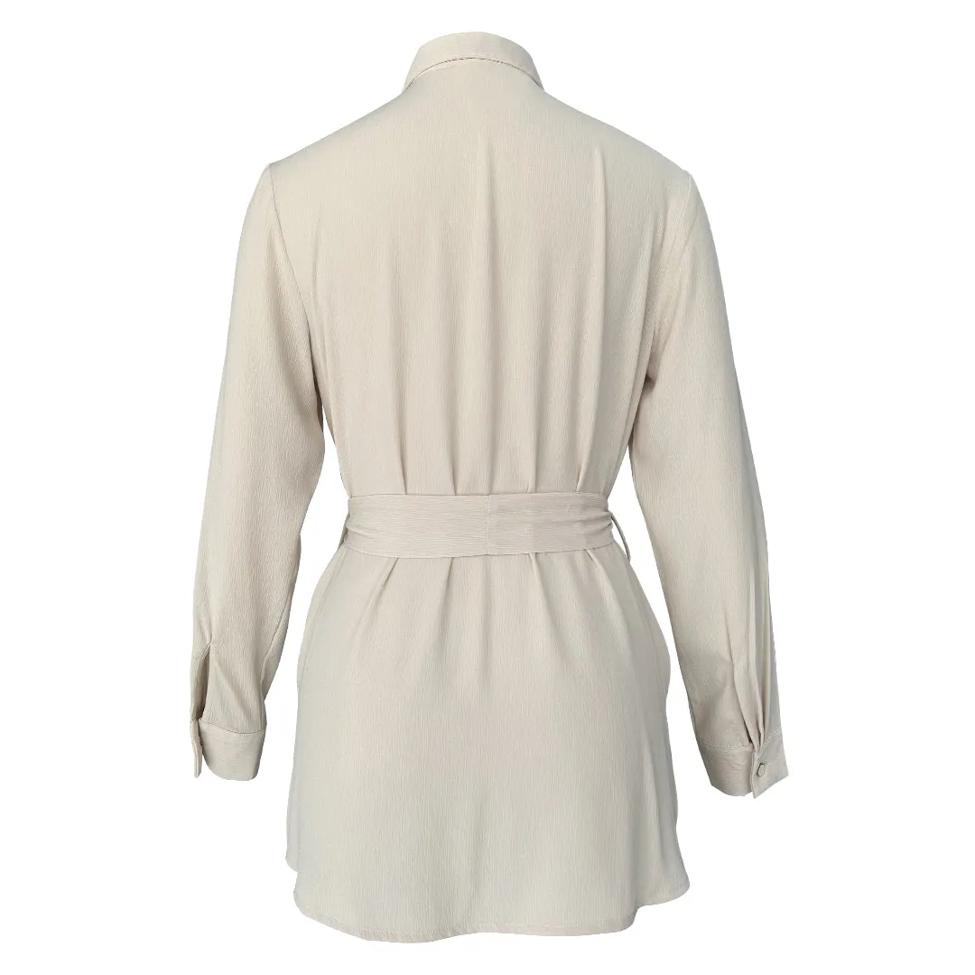 Mydina Oversize Blouse - Cream
