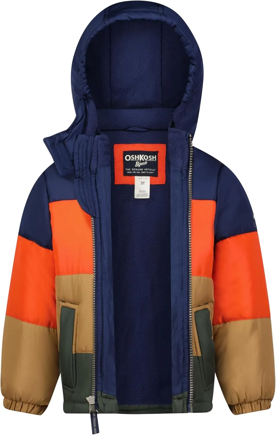 OSHKOSH B'GOSH Boys' Heavyweight Puffer Coat Winter Jacket