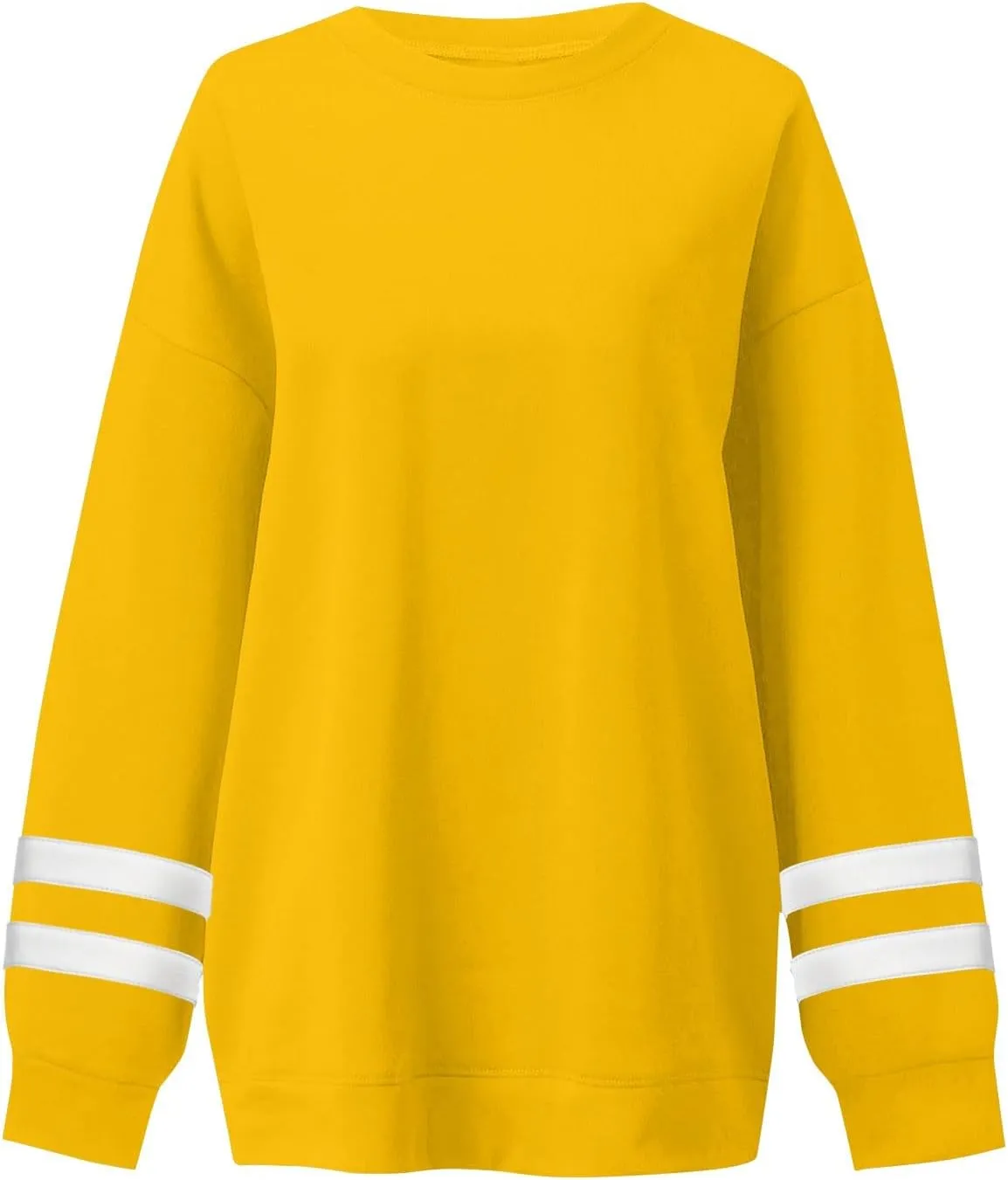 Oversized Sweatshirt For Women Trendy Hoodie Pullover Crewneck Long Sleeve Solid Fall Winter Clothes 2024