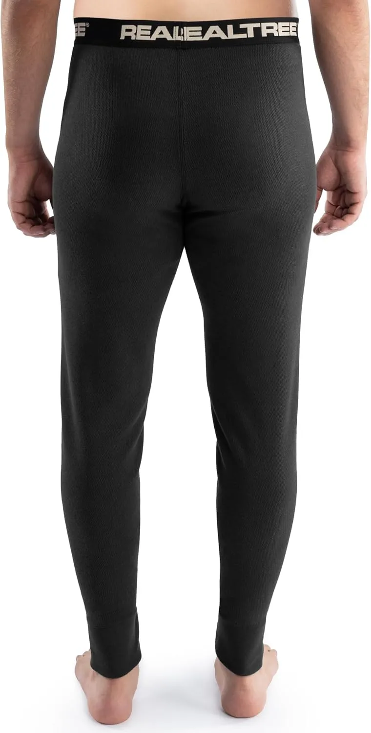 Realtree Men's Heavyweight Cotton Polyester Thermal Long Johns Underwear Bottom