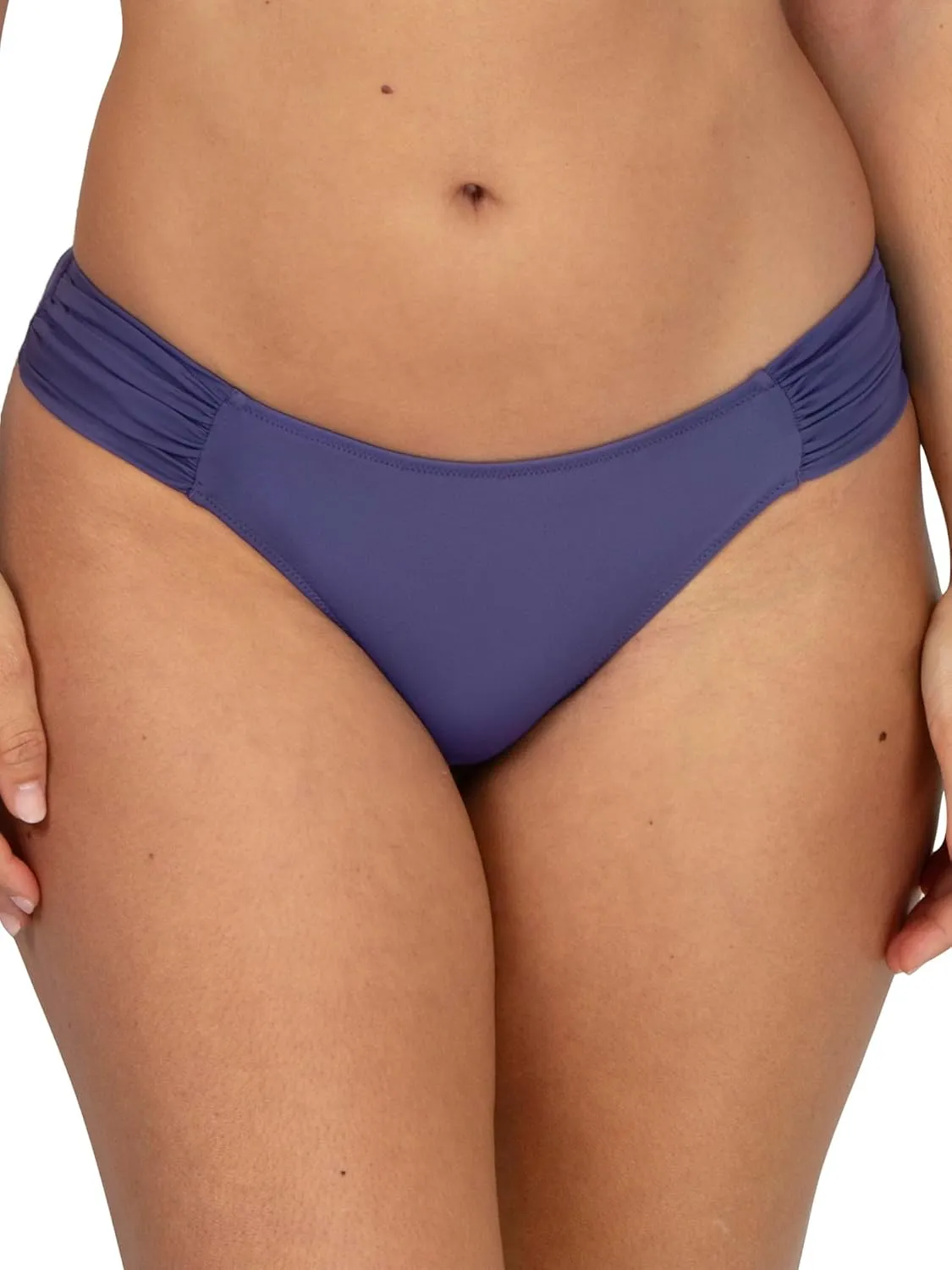 Smart & Sexy Women's Standard Swim Secret Side Ruched Low Rise Bikini Bottoms