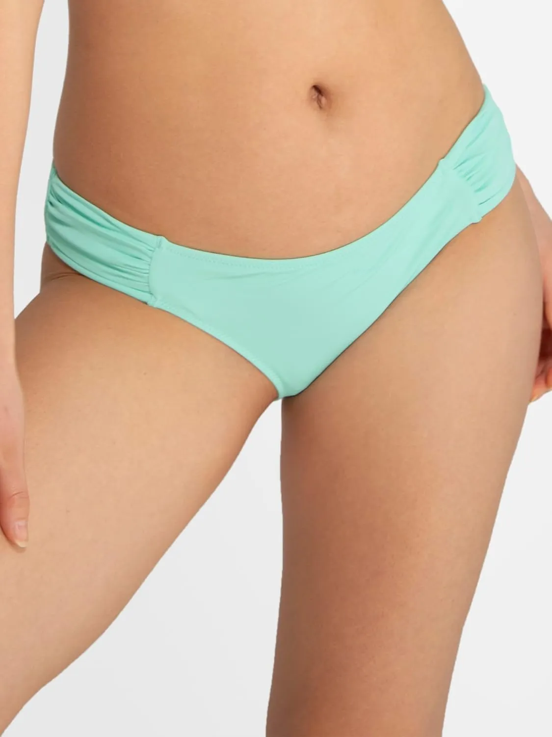 Smart & Sexy Women's Standard Swim Secret Side Ruched Low Rise Bikini Bottoms