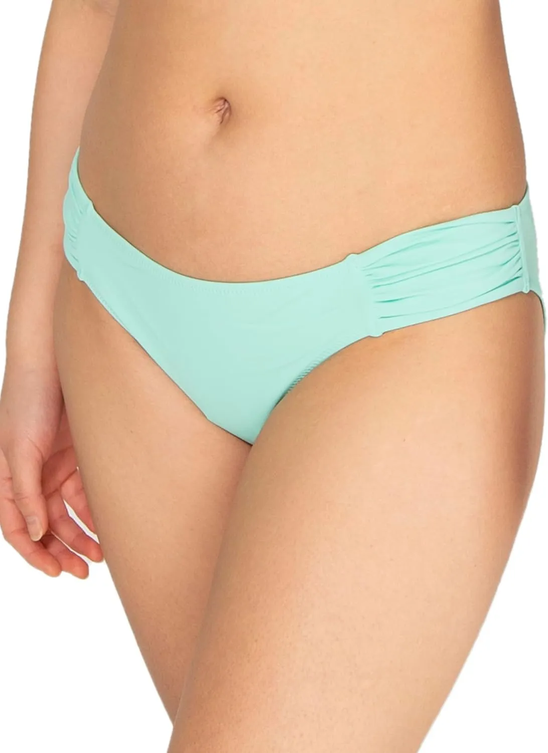 Smart & Sexy Women's Standard Swim Secret Side Ruched Low Rise Bikini Bottoms
