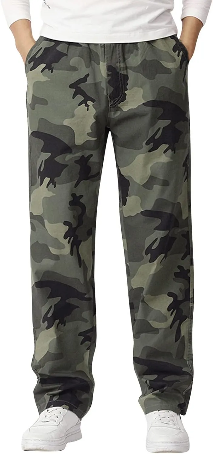 Sweatpants for Men with Pockets for Men Cargo Athletic Casual Cargo Pants Military Pants Combat Work Pants Mens Chino